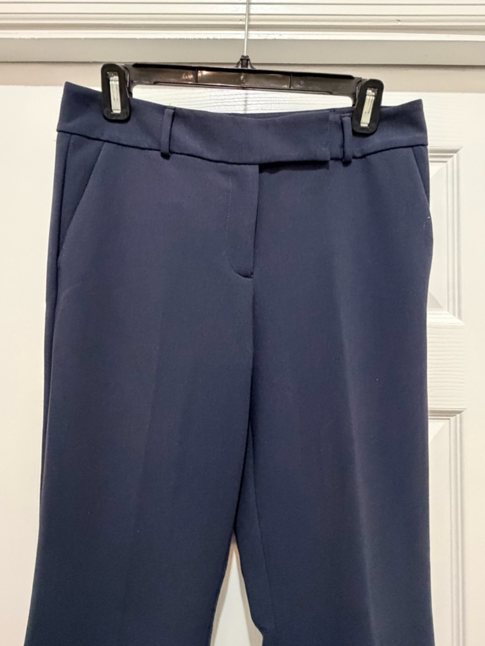 Ann Taylor Navy Curvy Trousers - Picture 5 of 8
